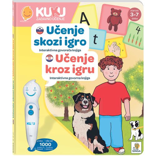 Interaktivna knjiga Kuku - Učenje kroz igru (bez olovke)  slika 1