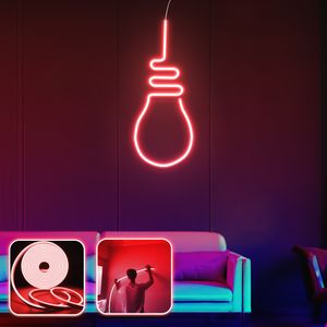 Opviq Dekorativna zidna led rasvjeta Bulb Light - Medium - Red