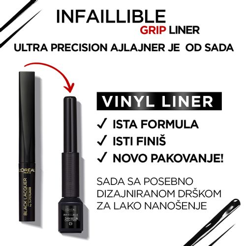 L’Oreal Paris Infaillible Grip 24H Matte Liquid ajlajner Marron slika 2