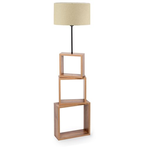 AYD - 2903 Cream Wooden Floor Lamp slika 2