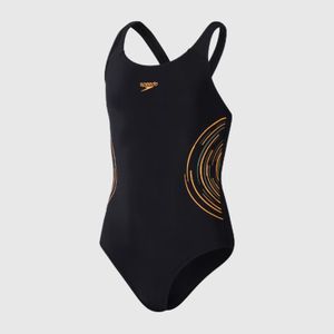 Dječji Kupaći Kostim Speedo Muscleback Crni