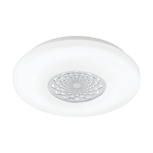 Eglo Cpasso 1 plafonjera/1, led, 23w, 2500lm, prečnik 340, hrom/bela  slika 1