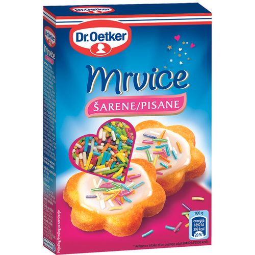 Dr. Oetker šarene mrvice 80g slika 1