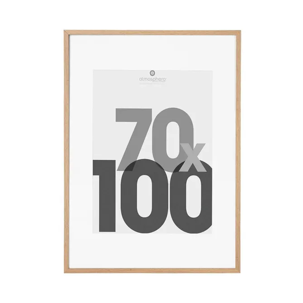 Atmosphera okvir za fotografiju eva 70x100, mdf/plastika bež slika 1