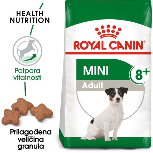 ROYAL CANIN SHN Mini Adult 8+, potpuna hrana za starije pse malih pasmina (do 10 kg) starijie od 8 godina, 8 kg slika 5