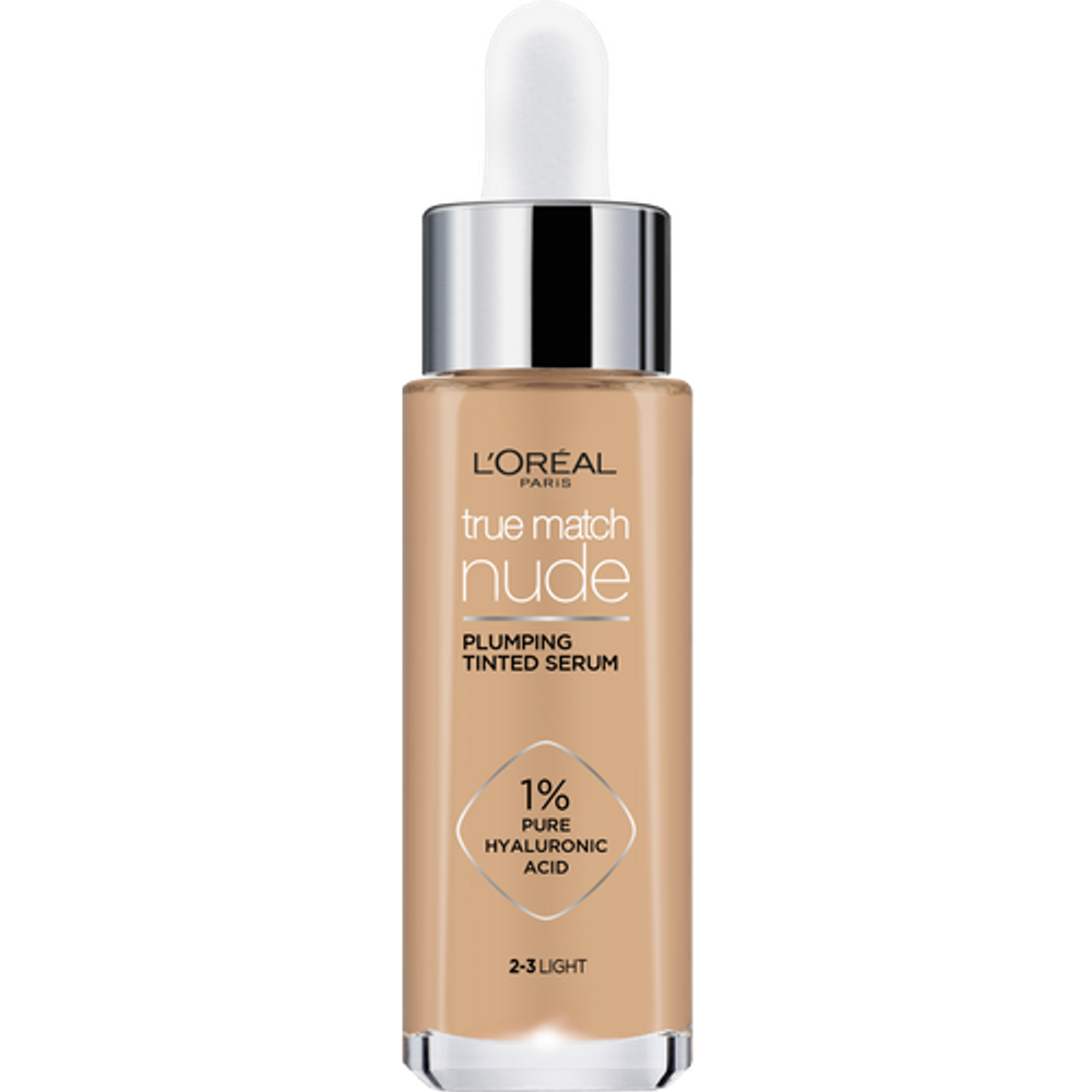 L'Oréal Paris Tonirani serum True Match Nude 2-3 Light 30ml slika 1