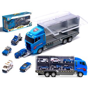 Kamion transporter policijskih vozila 6 komada