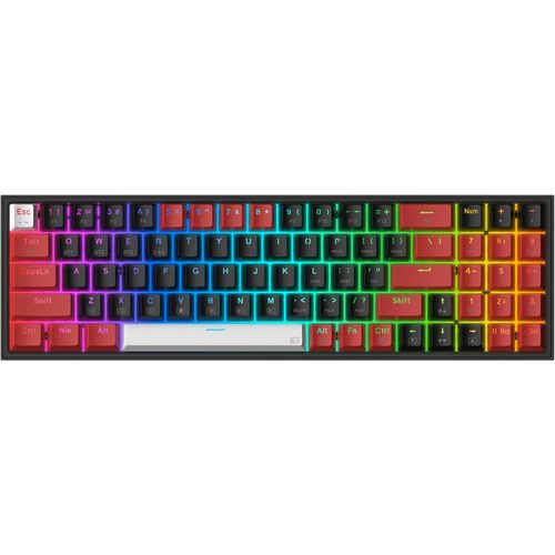 KEYBOARD - REDRAGON POLLUX K628RGB PRO WIRED/WIRELESS/BT MECHANICAL RED SWITCH slika 2