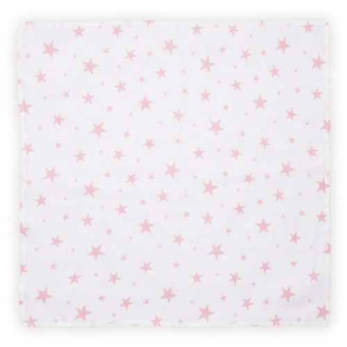 LORELLI SWADDLE BLANKET Dekica od Muslina 80 x 80 Cm Pink Stars slika 1