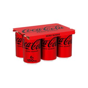 Coca-Cola Zero 150ml 6pack limenka