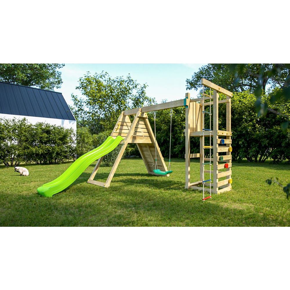 Fungoo Set CLIMBER - Drveno dječije igralište slika 2
