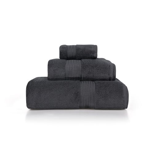 L'essential Maison Chicago Set - Anthracite Anthracite Towel Set (3 Pieces) slika 2