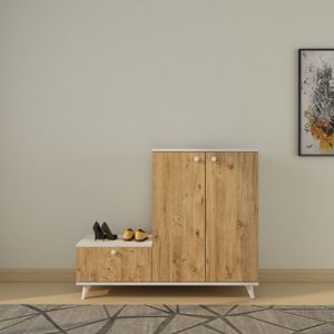 Esra - L1308 Oak
White Hall Stand