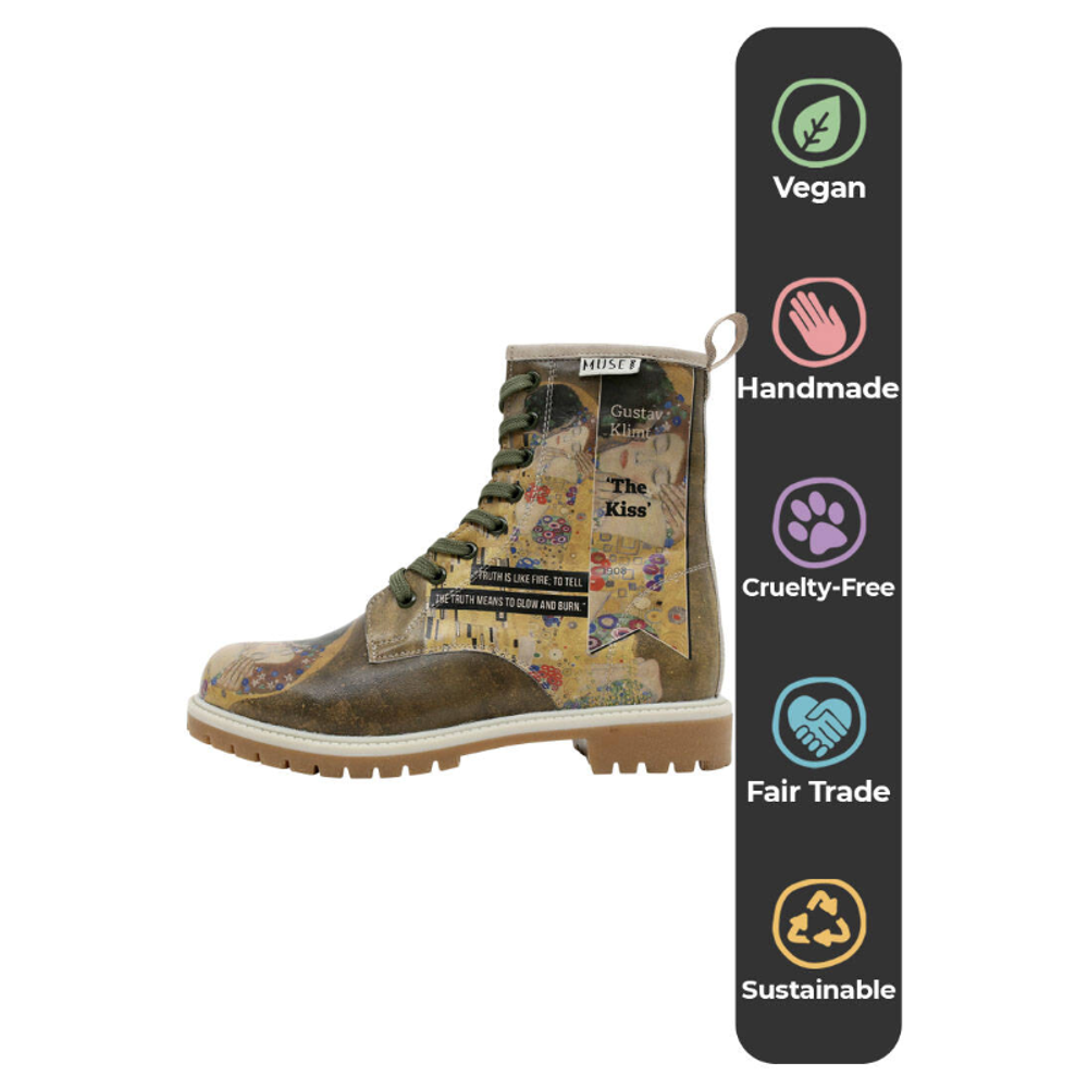DOGO Duboke čizme Gustav Long Boots Klimt The Kiss Muse slika 6