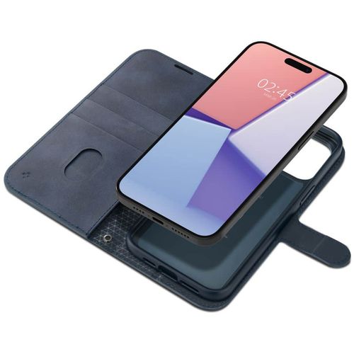 Spigen Wallet S Pro case za iPhone 15 Pro Max - navy blue slika 3