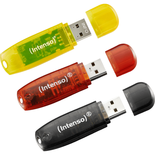 (Intenso) USB Flash drive 32GB Hi-Speed USB 2.0,Rainbow Line, 3 kom - USB2.0-32GB/Rainbow, 3 kom slika 3