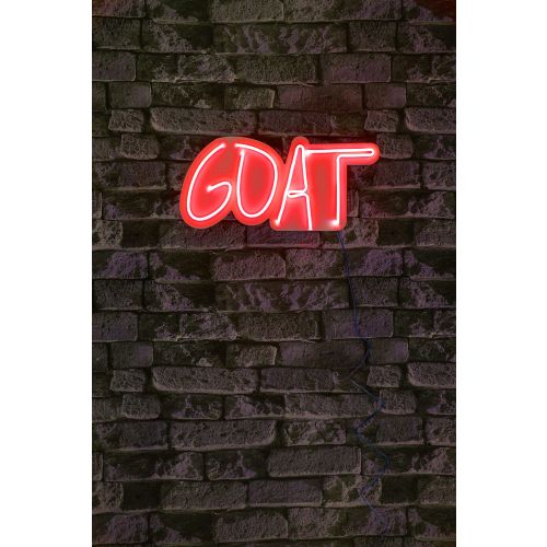 Wallity Ukrasna plastična LED rasvjeta, GOAT - Red slika 9