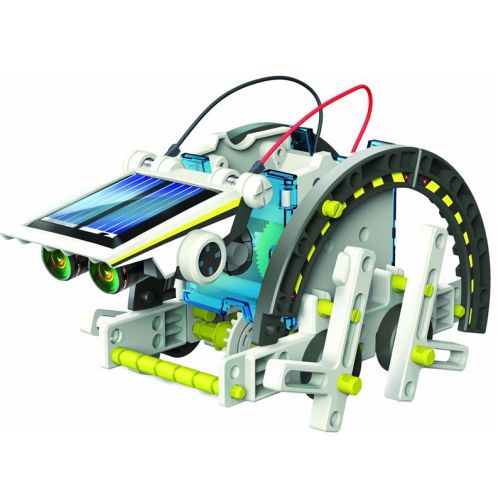 DIY 13u1 robot na solarnu energiju slika 3