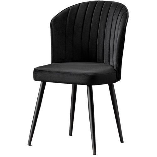 Hanah Home Rubi - Crni set stolica (4 komada) slika 4