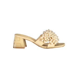 LAURA BIAGIOTTI WOMEN'S BEIGE SANDALS