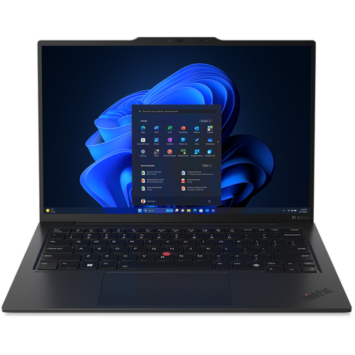 Lenovo 21KC006LCX ThinkPad X1 Carbon G12 (BLACK, paint) Core Ultra 7 155U (12C/14T, Max Turbo 4.8GHz/12MB), DDR5 32GB (int), SSD 1TB PCIe, 14.0" WUXGA (1920x1200) IPS AG 400n, Intel Graphics, WLAN, BT, KybUK BL, FPR, CamFHD+IR, 57Wh, Win 11 Pro slika 1