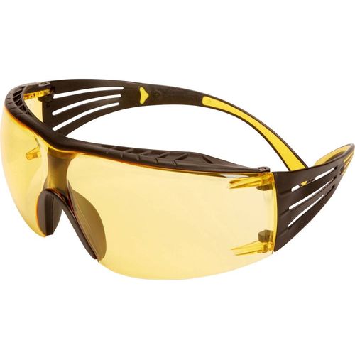3M SecureFit SF403XSGAF-YEL zaštitne radne naočale uklj. zaštita protiv zamagljivanja žuta, crna slika 1