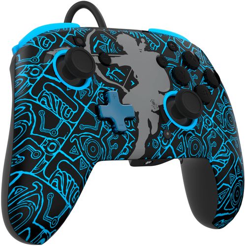 PDP NINTENDO SWITCH WIRED CONTROLLER REMATCH – LINK GLOW IN THE DARK slika 3