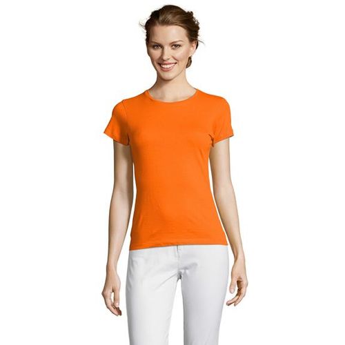 MISS ženska majica sa kratkim rukavima - Narandžasta, L  slika 1