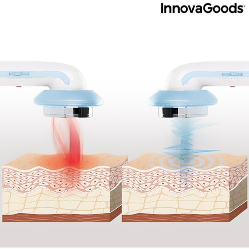 Ultrazvučni kavitacijski anticelulitni masažer s infracrvenom toplinom i elektrostimulacijom 3 u 1 CellyMax InnovaGoods slika 7