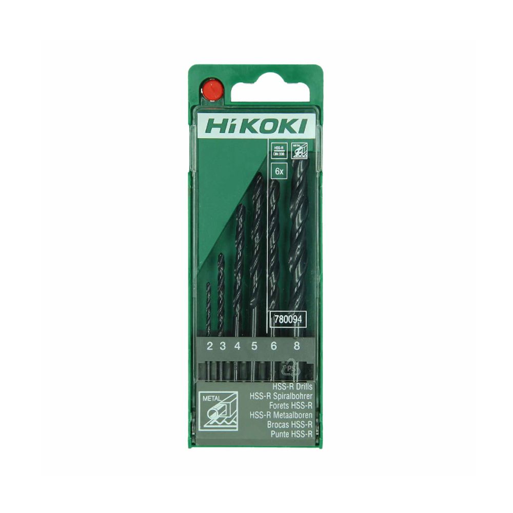 Hikoki kaseta burgija za metal 780094 HSS-R (2 - 8 mm; 6/1) slika 1