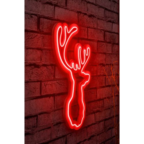 Wallity Ukrasna plastična LED rasvjeta, Deer - Red slika 10