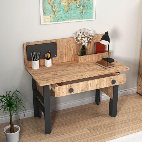 Valerin Atlantic PineAnthracite Study Desk slika 3