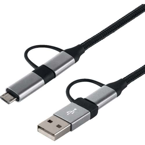 home USB kabel za punjenje, 4u1, multi, dužina 1.5 met. - USB MULTI slika 1
