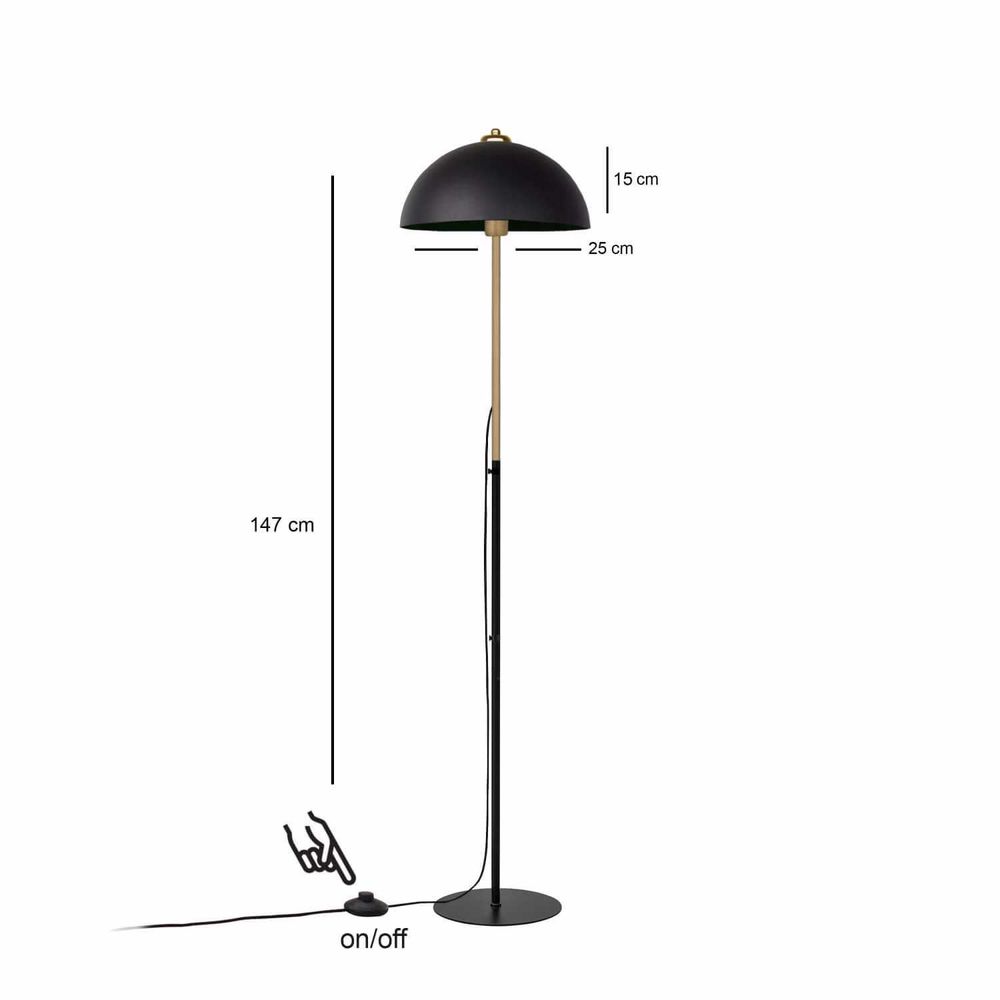 Podna Lampa 241939 - Crna slika 3