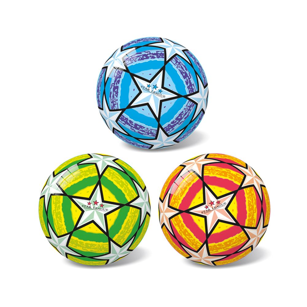Lopta PVC Star League 23cm slika 1