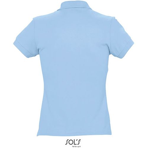 PASSION ženska polo majica sa kratkim rukavima - Sky blue, XXL  slika 6
