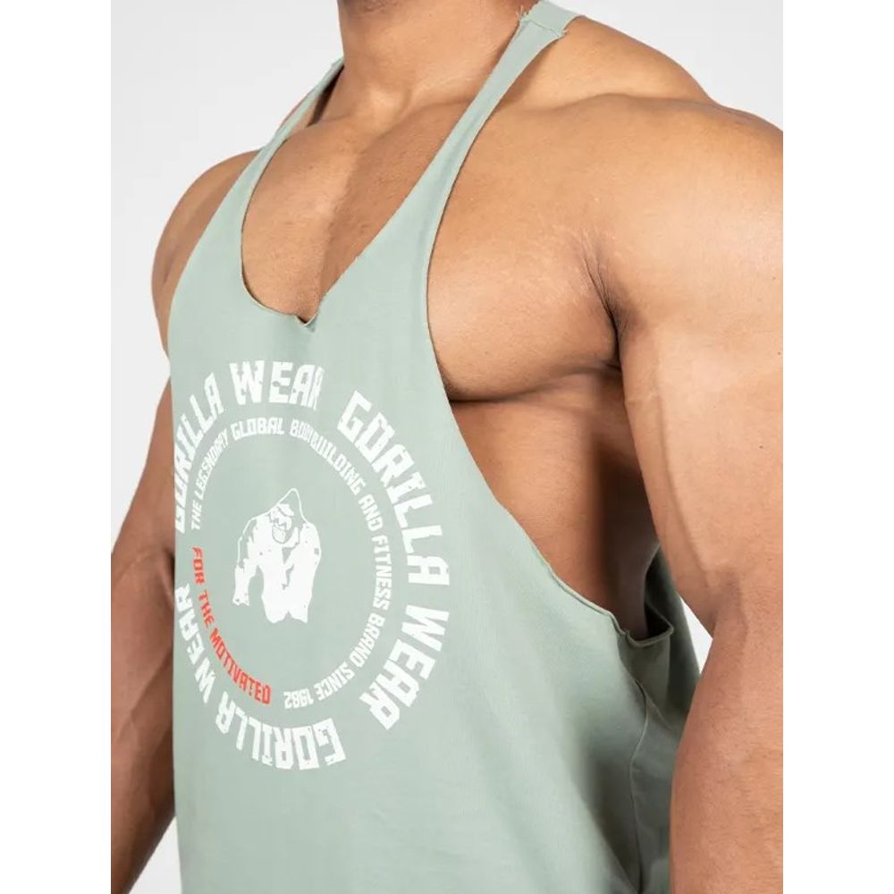 Gorilla Wear MELROSE Stringer Majica, Zelena slika 3