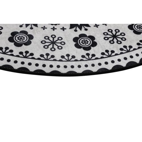 Venice - Black (140) Multicolor Bathmat slika 6