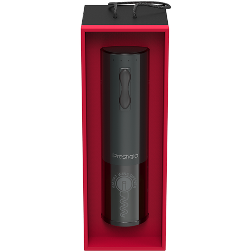 Bolsena, Electric wine opener with Prestigio Logo, aerator , vacuum preserver, Black color slika 8