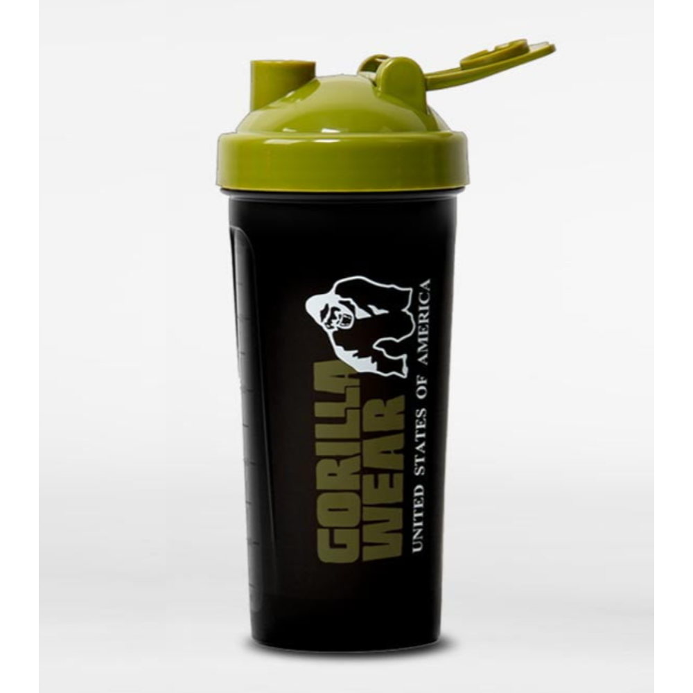 Gorilla Wear Šejker XXL 1000ml - Black/Army Green slika 2