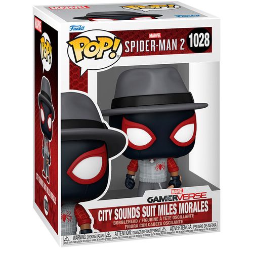 POP figure Marvel Spider-Man 2 City Sounds Suit Miles Morales slika 1