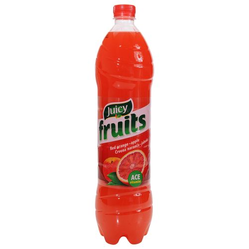 Juicy Fruits crvena naranča i jabuka 1,5 l slika 1