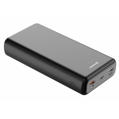 Dodatna baterija - Power Bank SWISSTEN 30000mAh, 20W, PD, QC, svi utori, crna slika 3