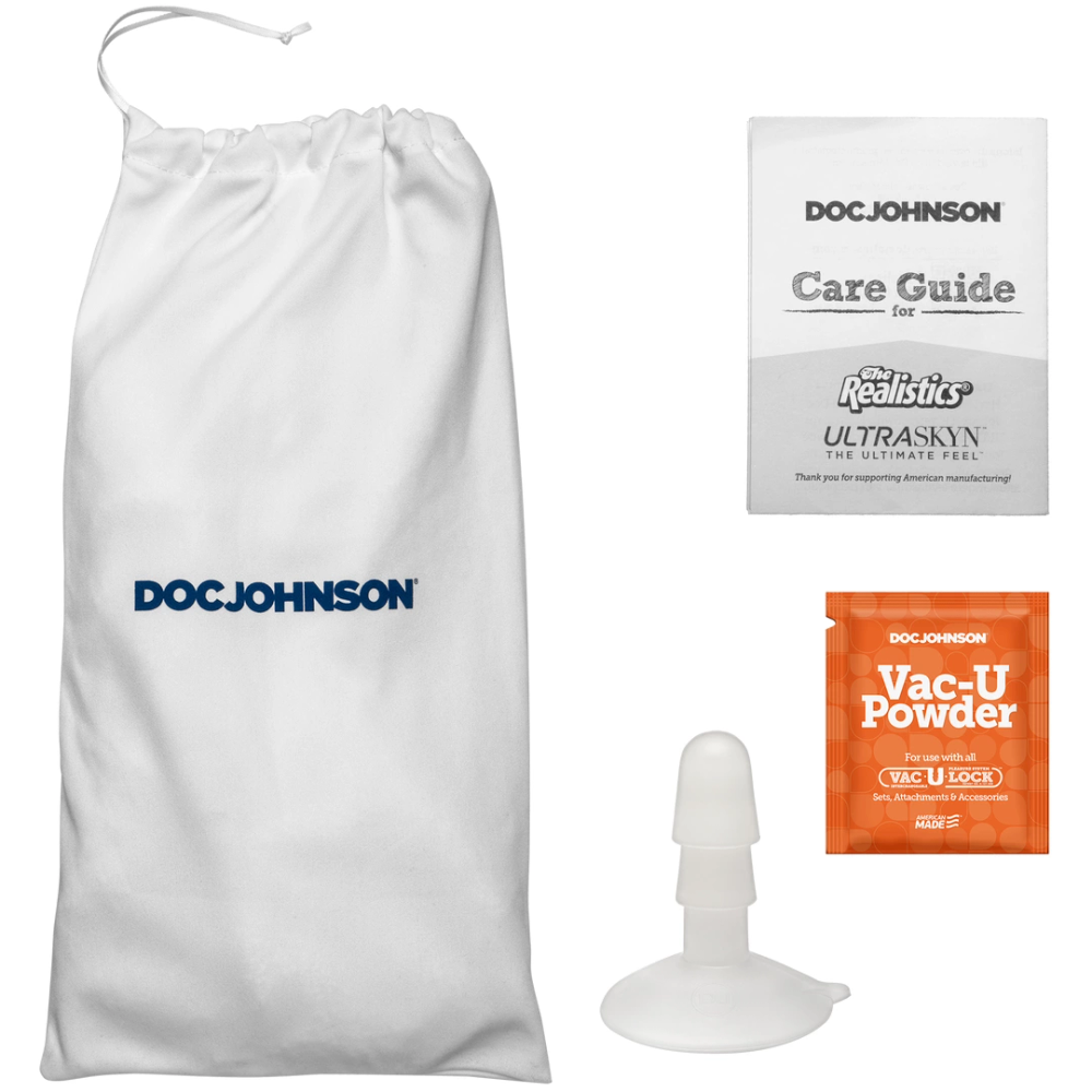 Doc Johnson Owen Gray - Realistični silikonski dildo - 9 / 22 cm slika 6