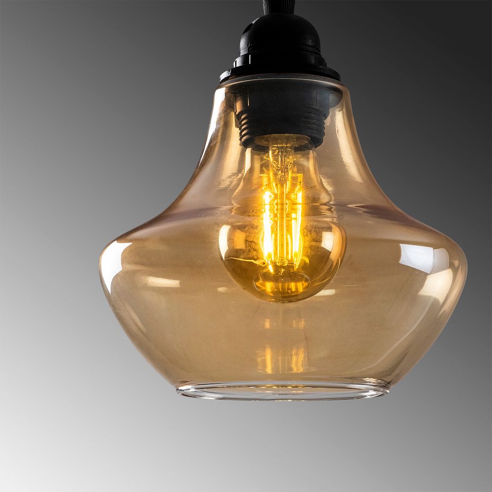 Elegantni Crni Luster sa Zlatnim Detaljima - Model 050 Gold slika 7