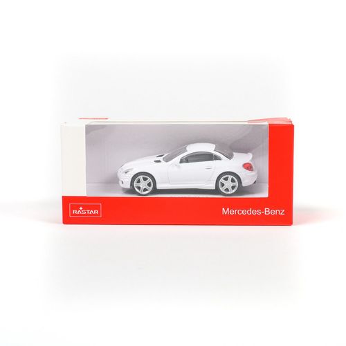 Rastar automobil Mercedes SLK 1:43 - bela slika 1