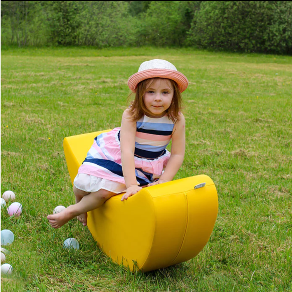IGLU Soft Play Ljuljačka BANANA - Žuta slika 3