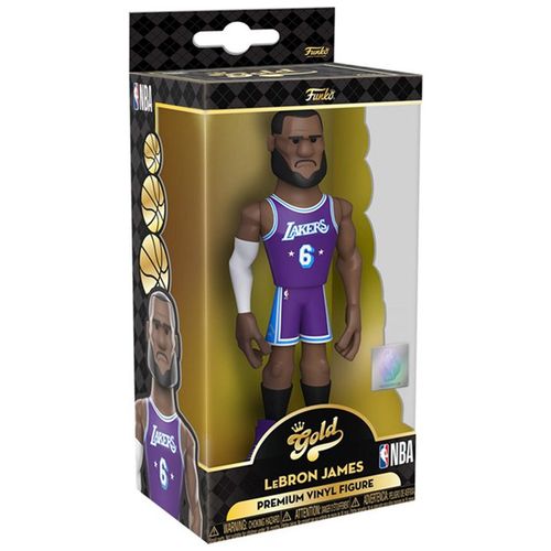 NBA Lakers Gold 5" Lebron James (City) slika 1