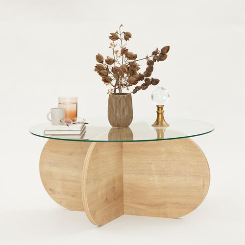 Hanah Home Bubble - Sapphire Oak Sapphire Oak Coffee Table slika 6