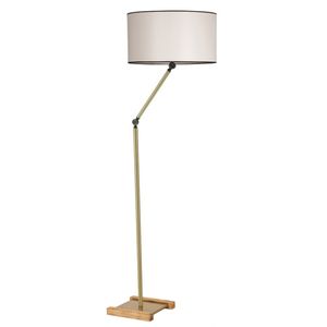 8587-2 Gold
Cream Floor Lamp
